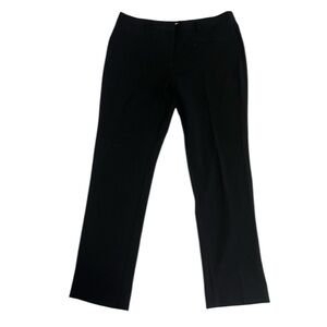 Dressbarn Classic Trousers Casual Slacks Black Womens 10
